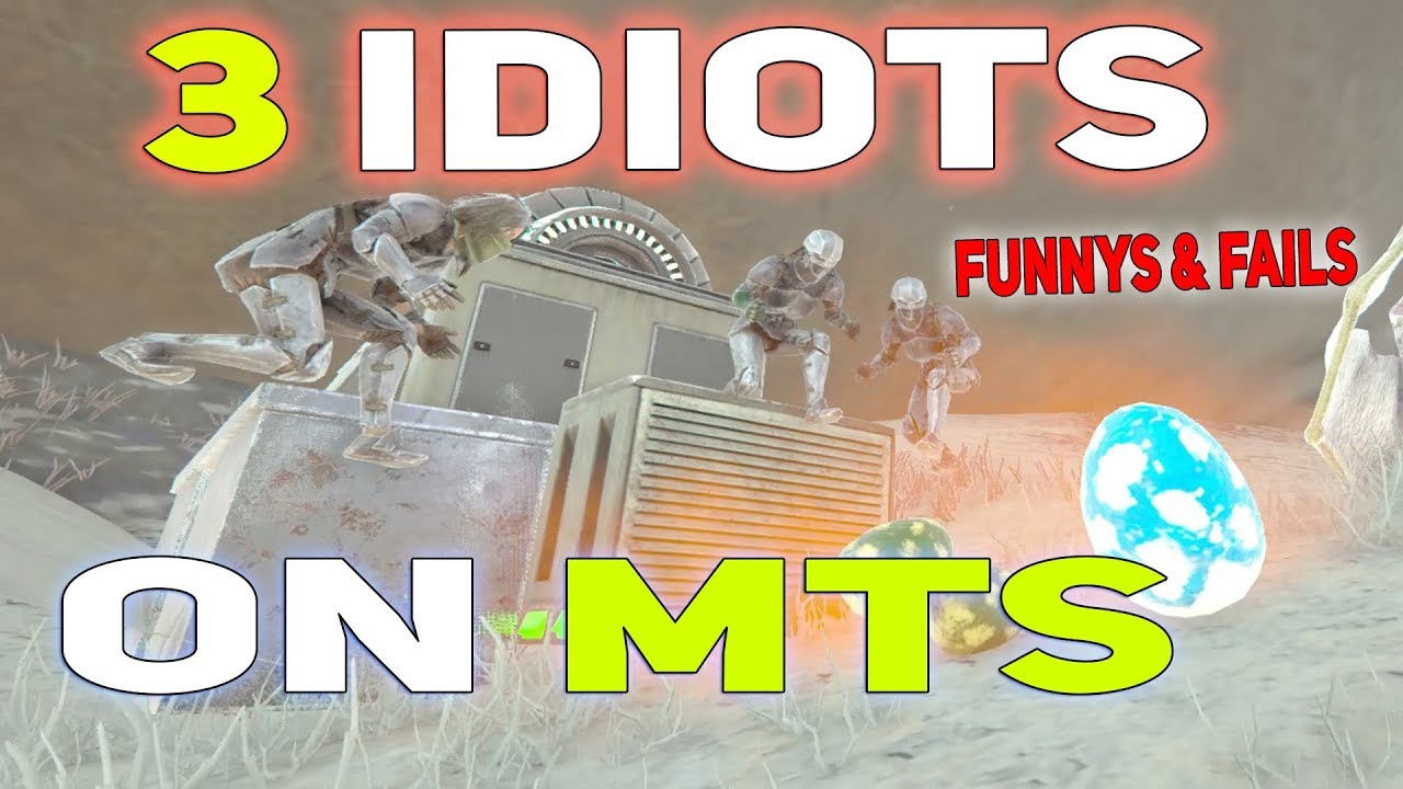 10 MINUTES OF 3 IDIOTS ON MTS | ARK MTS PVP