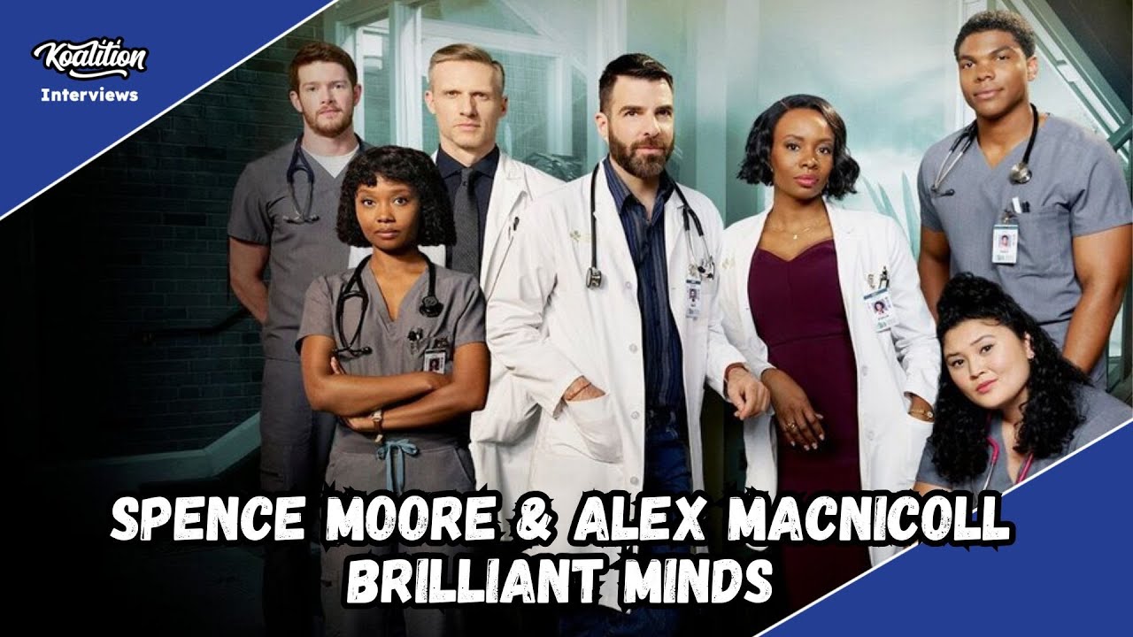 Spence Moore and Alex MacNicoll Tease A Complicated Love Triangle On Brilliant Minds
