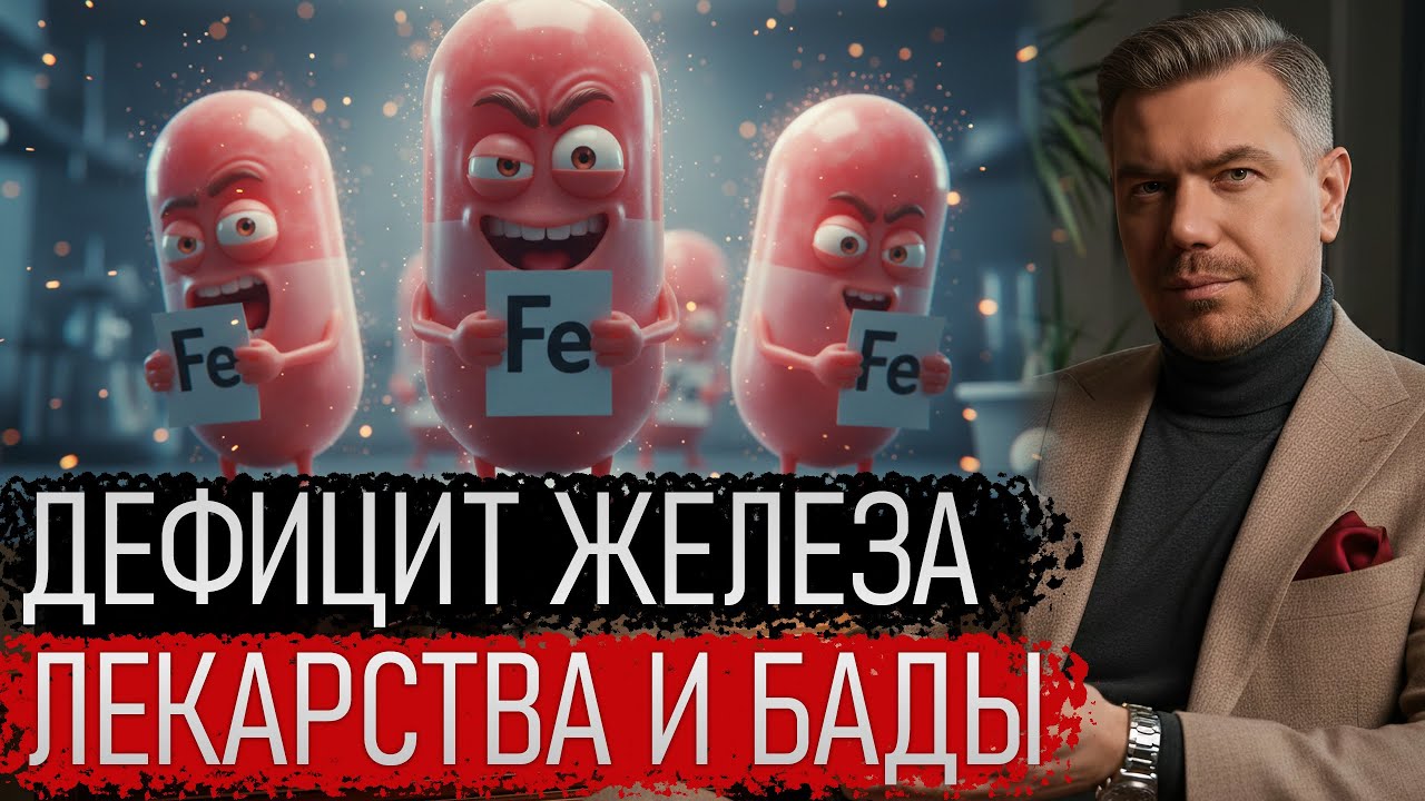 КАК ЗАКРЫТЬ ДЕФИЦИТ ЖЕЛЕЗА ФАРМАКОЛОГИЕЙ