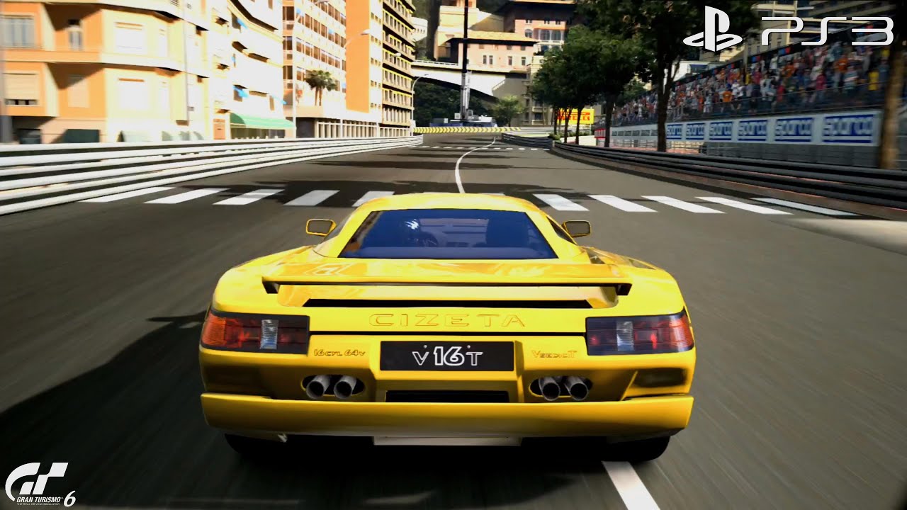 Gran Turismo 6 | Cizeta V16T '94 - Cote d' Azur Monaco [4KPS3]