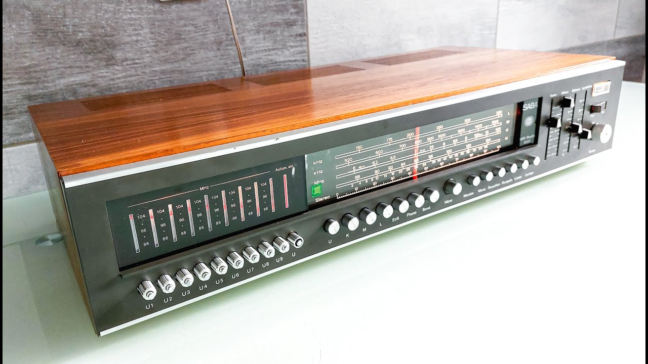Saba HiFi Studio 8120 G receiver (made in W Germany, 1970-73)