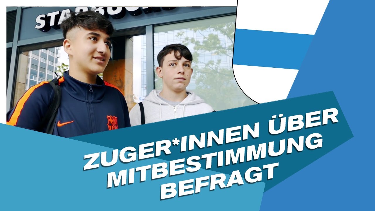 Kantonsvideo Zug - Stadt Zug // So wird Mitbestimmung in Zug erlebt!