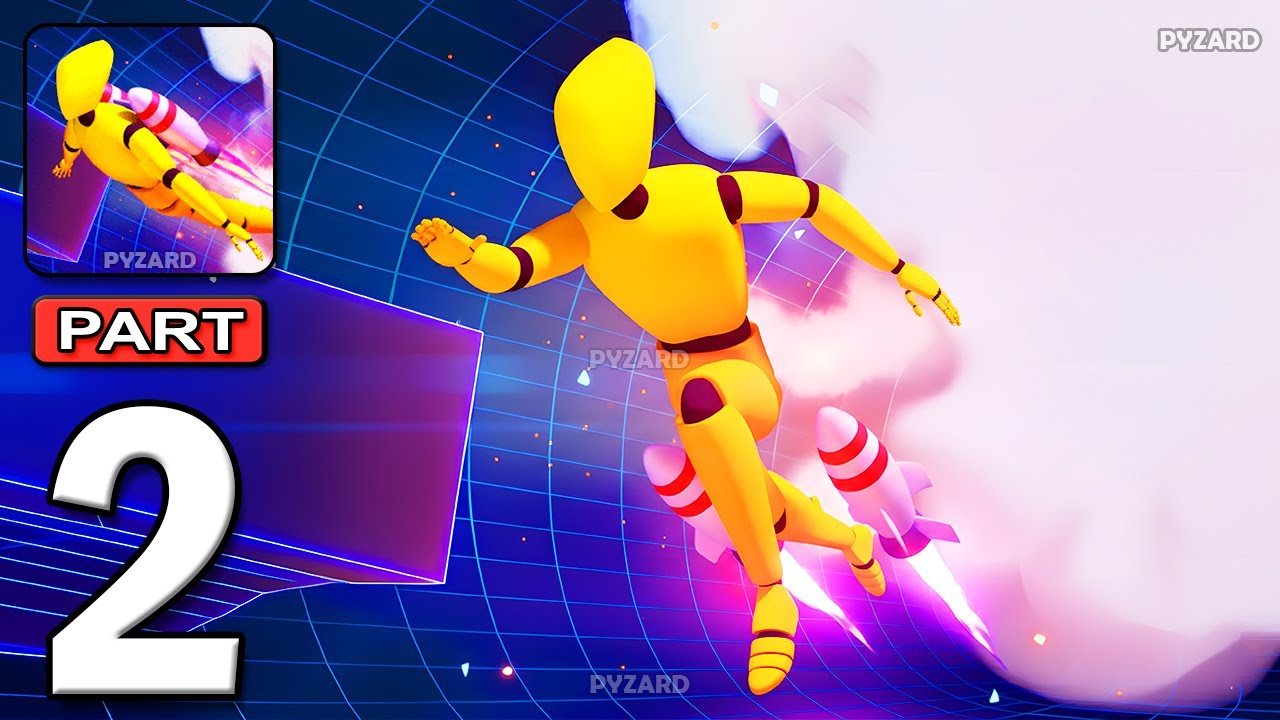 Jetpack Master : Flying Action - Gameplay Walkthrough Part 2 - Ragdoll Jetpack Flight (Android, iOS)