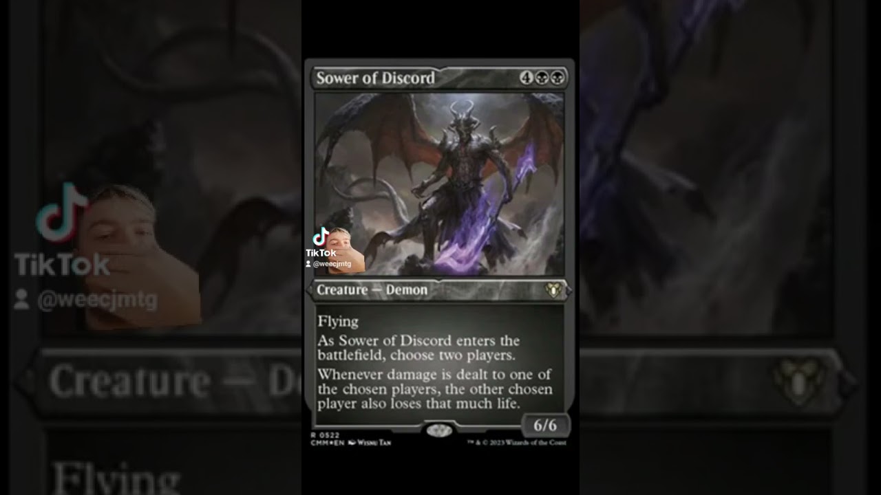 Sower of Discord, mtg Commander Masters