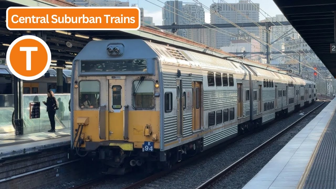 Sydney Transport Vlog 142: Central Suburban Trains