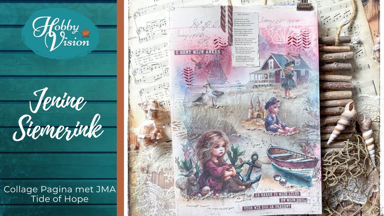 FBLive - 12-02-2026 - Jenine Siemerink - Collage Art met JMA Tide of Hope Collectie