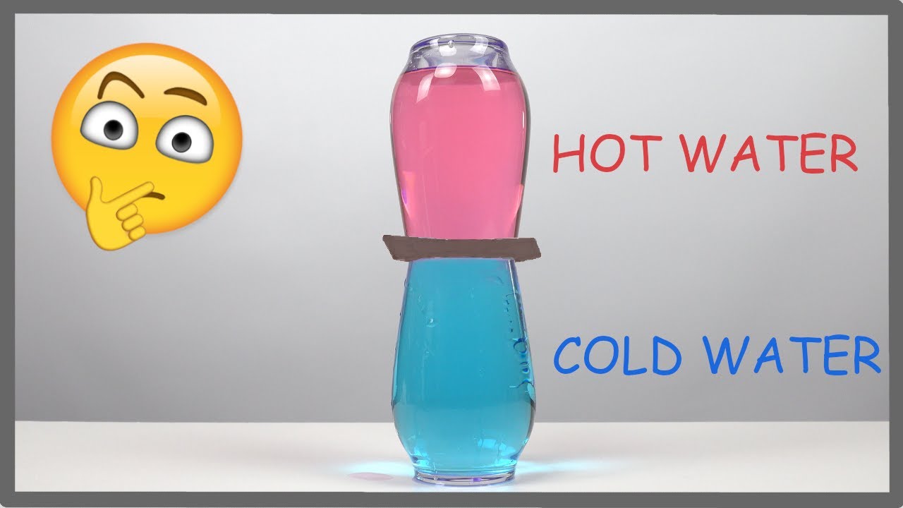 What Happens When You Mix Hot With Cold Water? (density experiment)