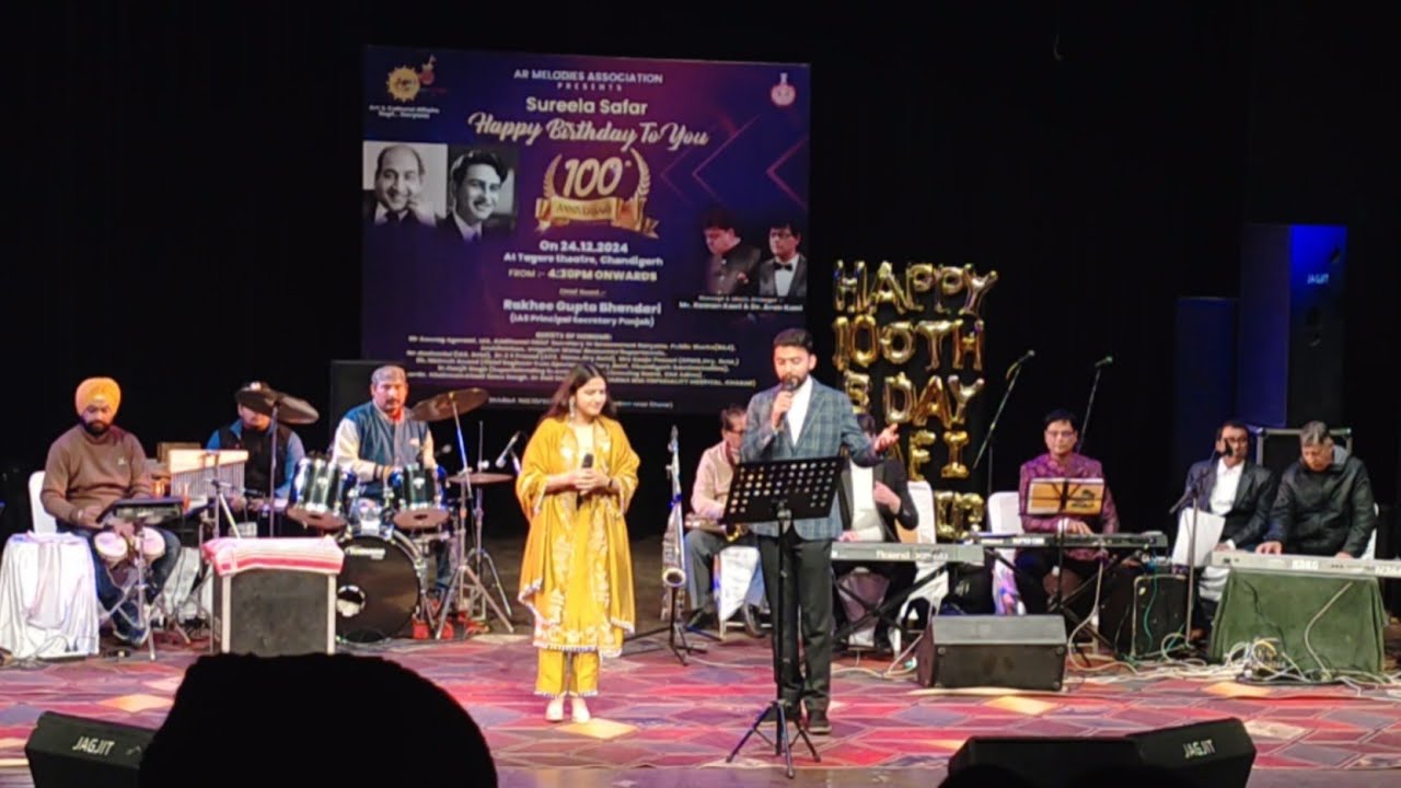 Main Chali Main Chali (Professor) | Lata, Rafi, Shammi Kapoor | 100th B'day Tribute | Tagore Theatre