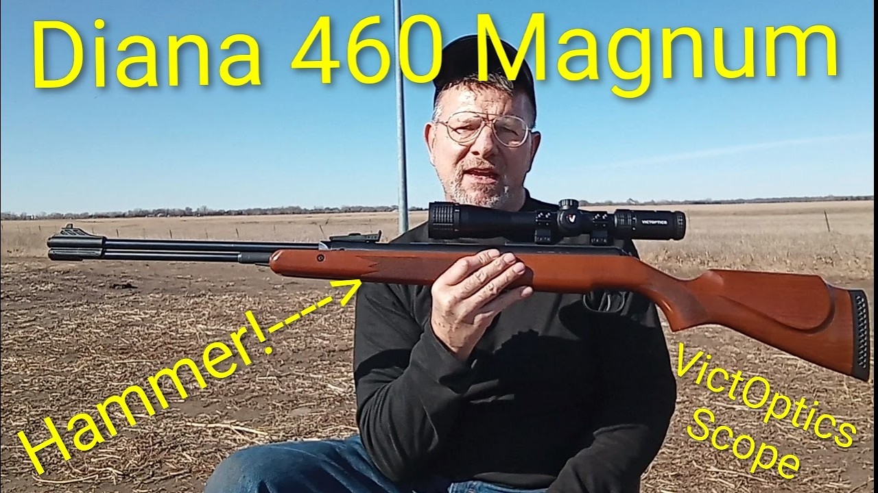 Diana 460 Magnum Hammer + Victoptics 4-12x40 AO SOI