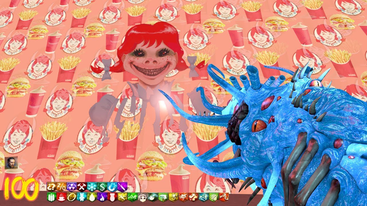 *WEIRDEST* ZOMBIES MAP...