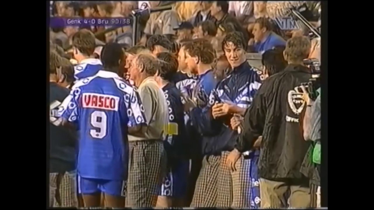 KRC Genk-Club Brugge 4-0 (bekerfinale 1998)