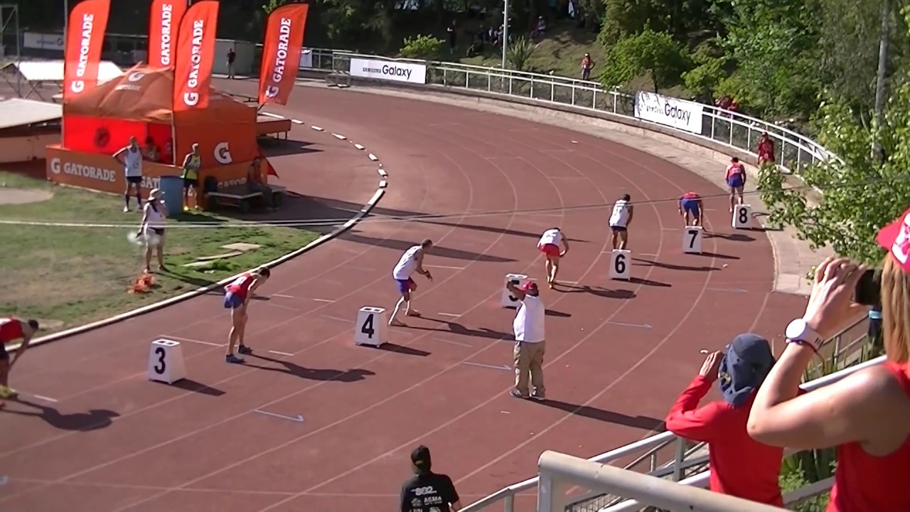 800 mts planos, Varones categoria 50-54 Sudamericano Master 2017