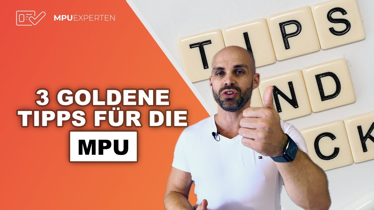 3 goldene Tipps, um den MPU-Gutachter zu &uuml;berzeugen! MPU fragen