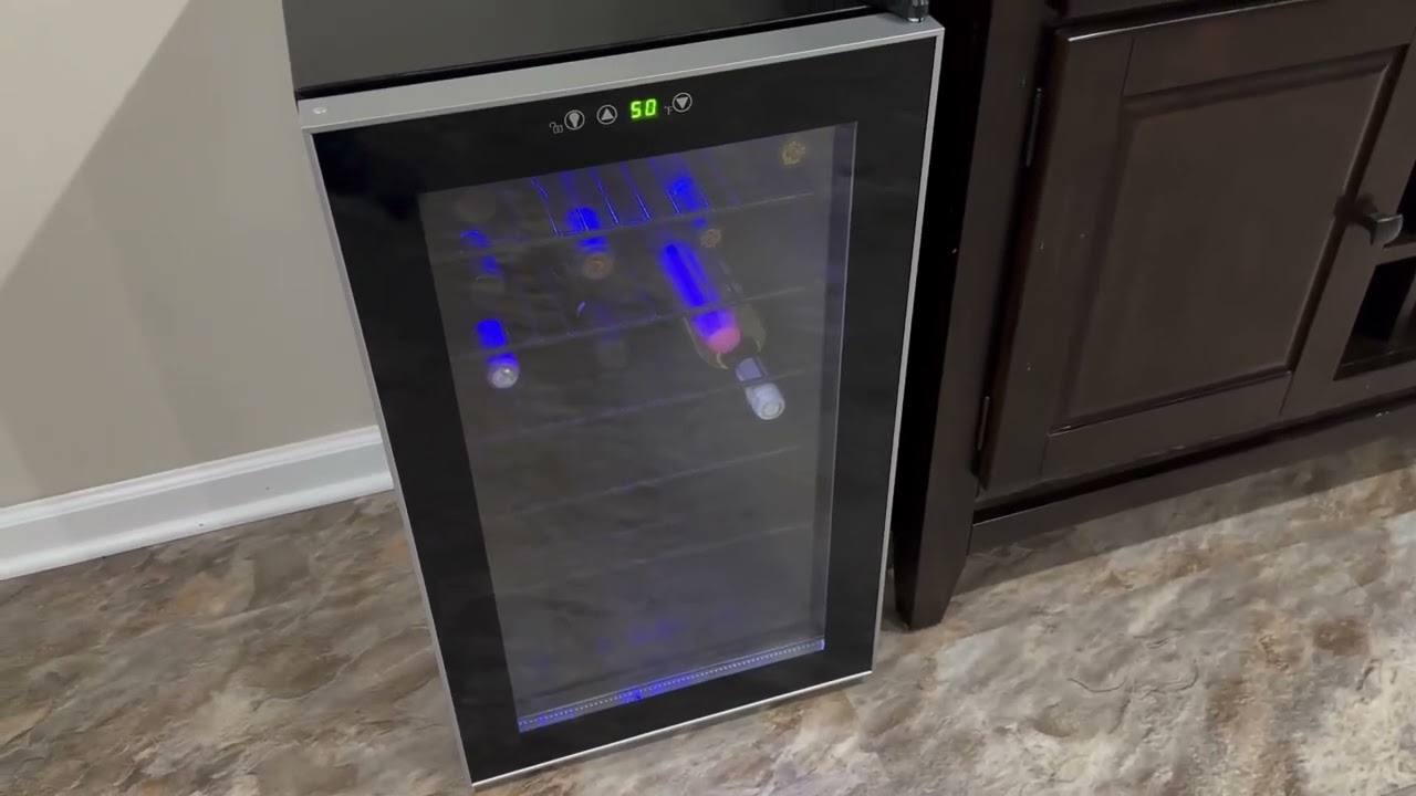 Antarctic Star 24 Bottle Wine Cooler Cabinet Beverage Refrigerator Review, Best Wine Rack for the co