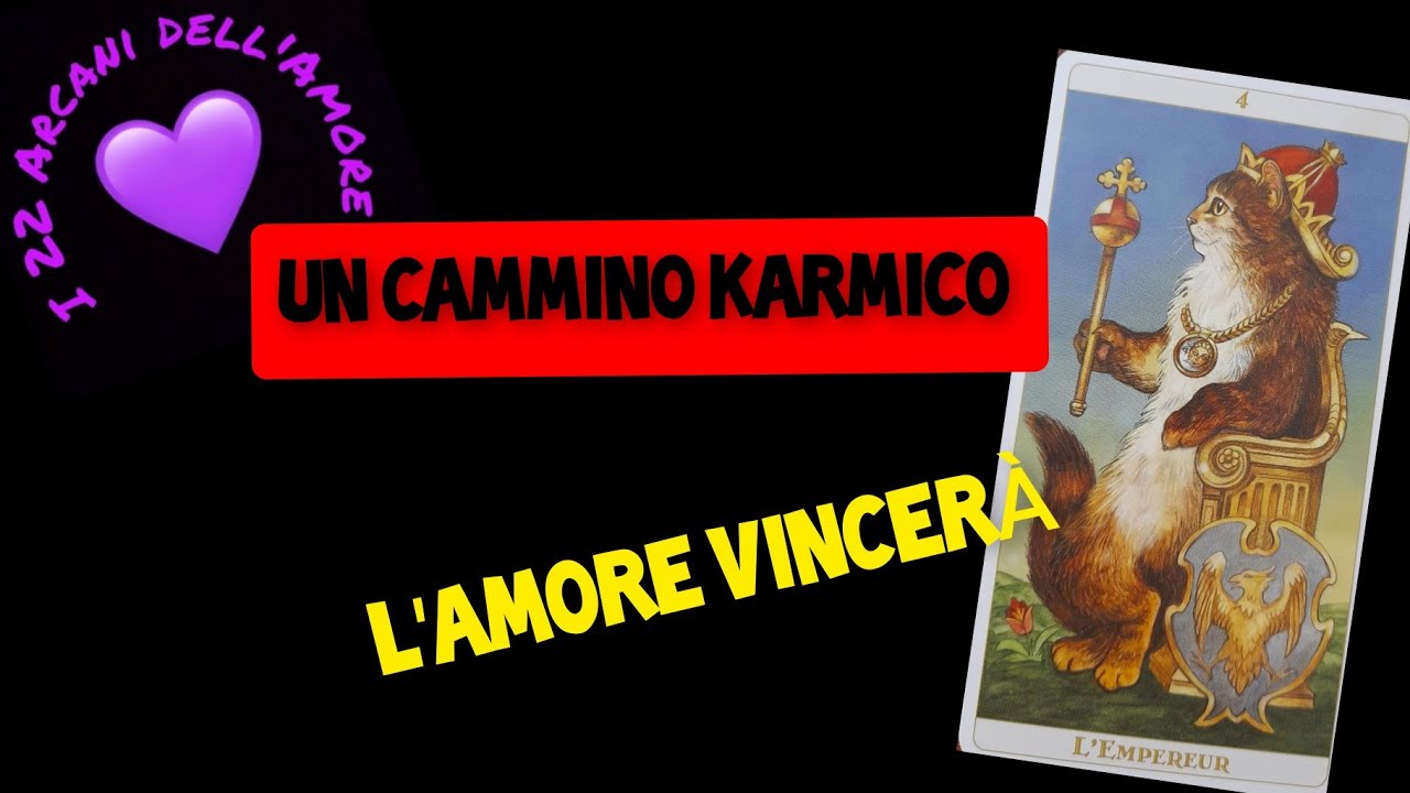 🔴UN CAMMINO KARMICO🔴 L'AMORE VINCERÀ?#tarocchi#tarot#karma#coppia