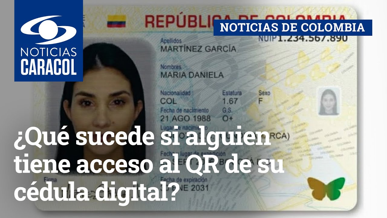 ¿Qué sucede si alguien tiene acceso al QR de su cédula digital?