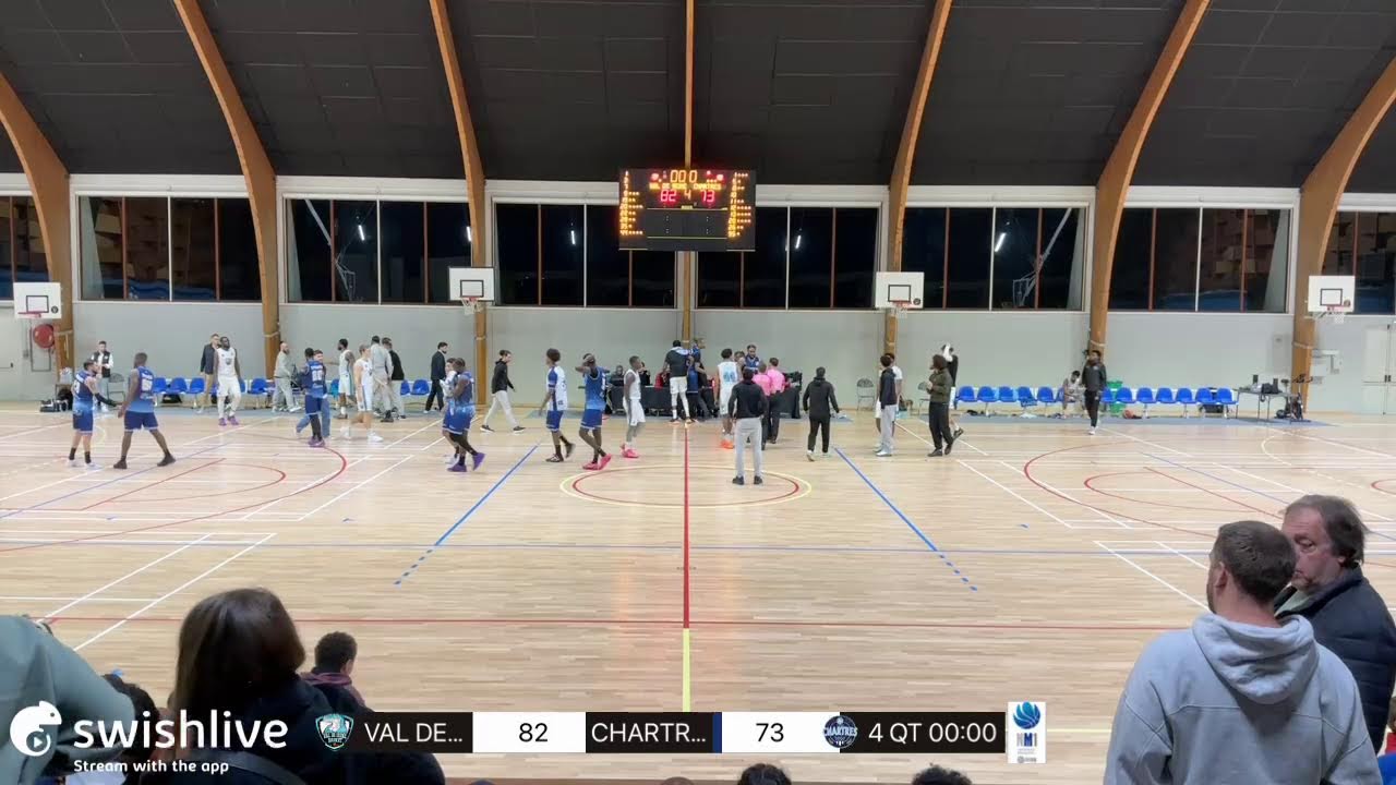 Live propuls&eacute; par l'application Swish Live VAL DE SEINE VS CHARTRES