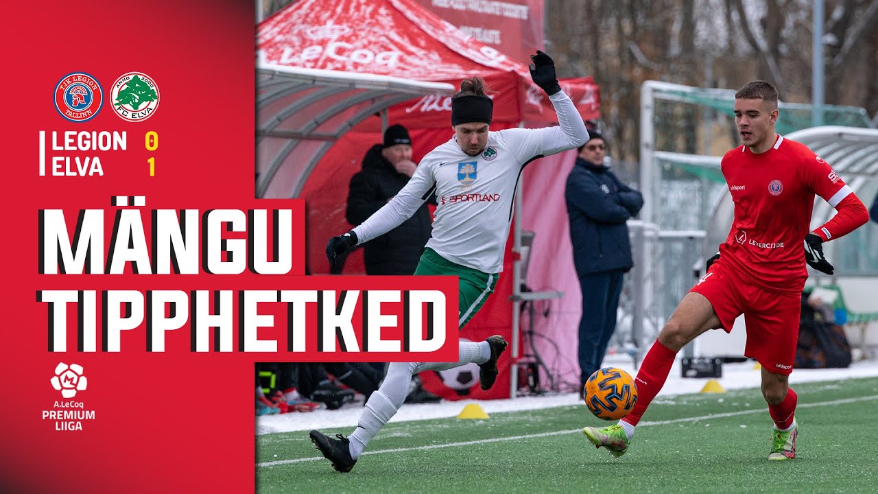 Tallinna JK Legion - FC Elva l 0:1 l Premium liiga üleminekumängud 2. voor l 2022