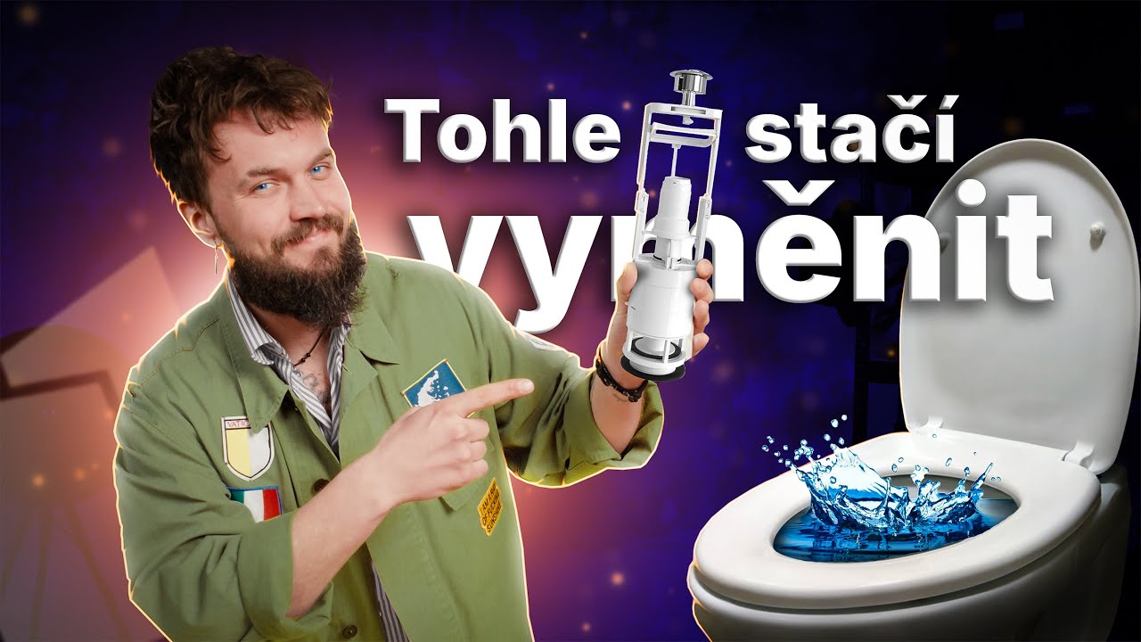 Takhle opravíte PROTÉKAJÍCÍ ZÁCHOD - 3 hlavní příčiny a řešení