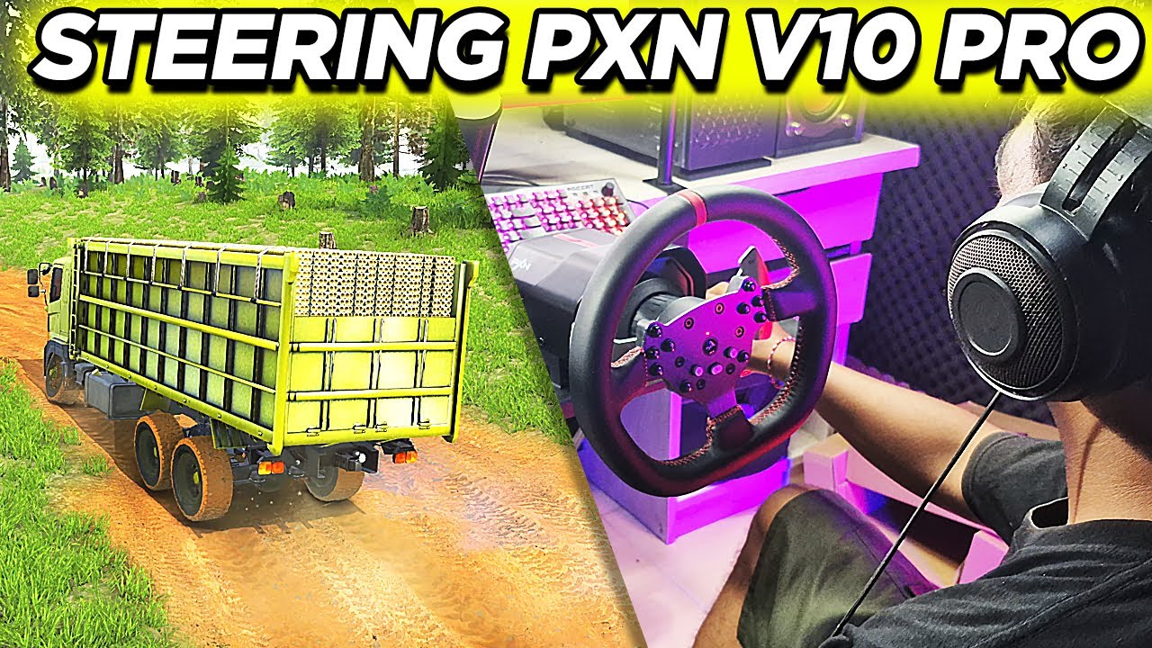 😱 RASA ASLI SETIR BALAP! UNBOXING & TEST PXN V10 PRO 🎮
