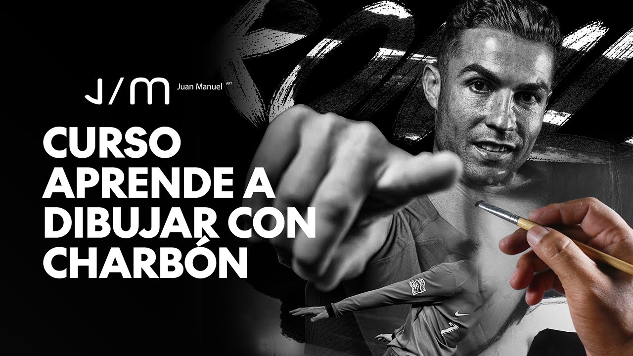 Curso -  Dibujar Con Carbón Profesional / Pencil Drawing Charcoal