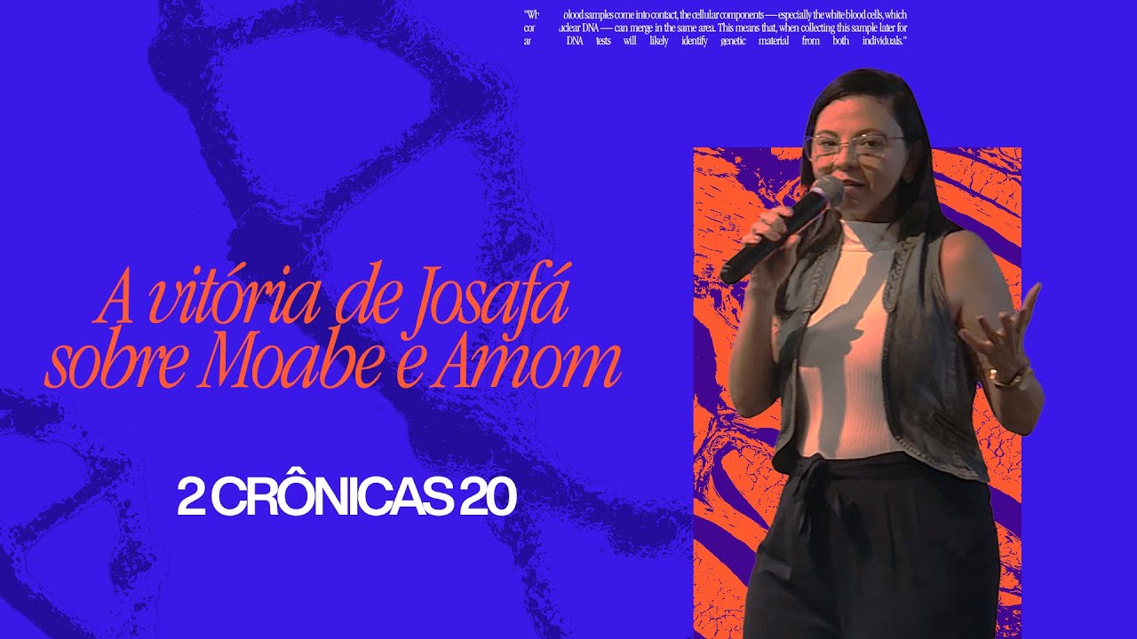 A vitória de Josafá sobre Moabe e Amom - 2 Crônicas 20 - Fernanda Mazala | Culto Manhã | 11/01/2026