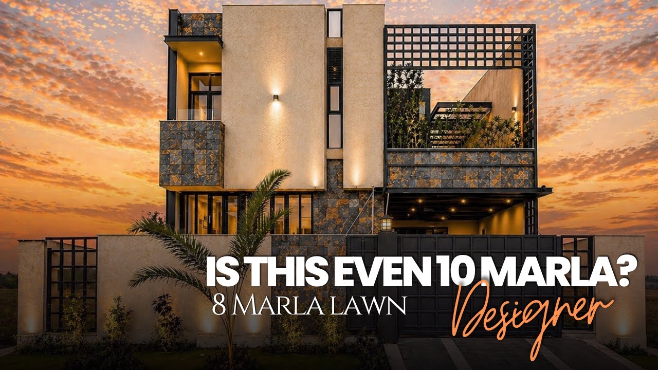 B17 Islamabad 10 Marla Designer House with 8 Marla Lawn 😳 | 6 Bedrooms | Triple Story |