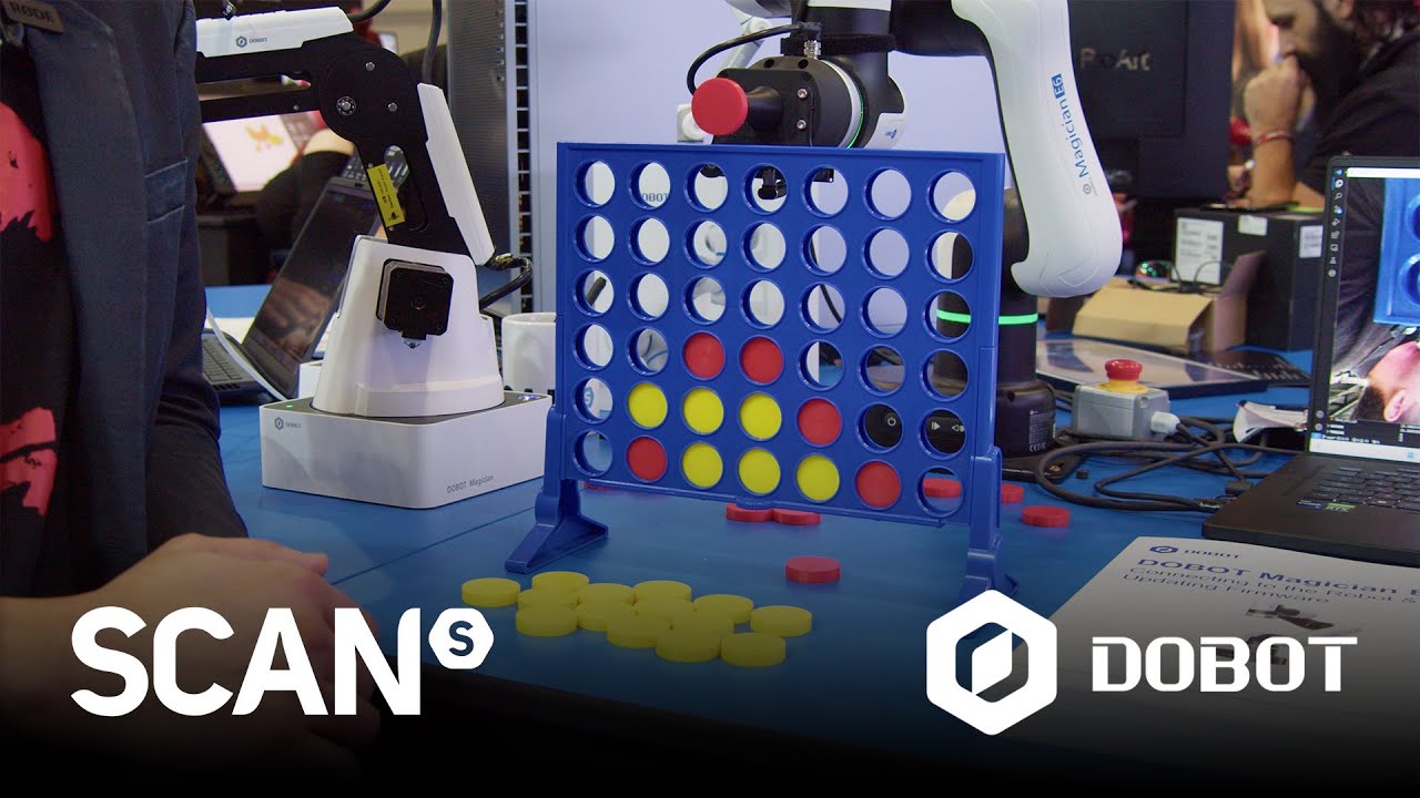Teaching Robotics with AI | Dobot Robot Arms & NVIDIA Omniverse at Bett 2026