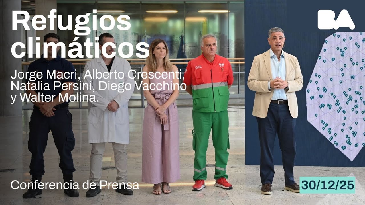 Operativo especial por la ola de calor || Información oficial GCBA