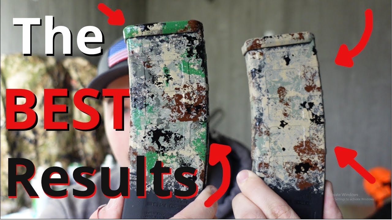 DIY Camo Spray Paint : The Best Technique