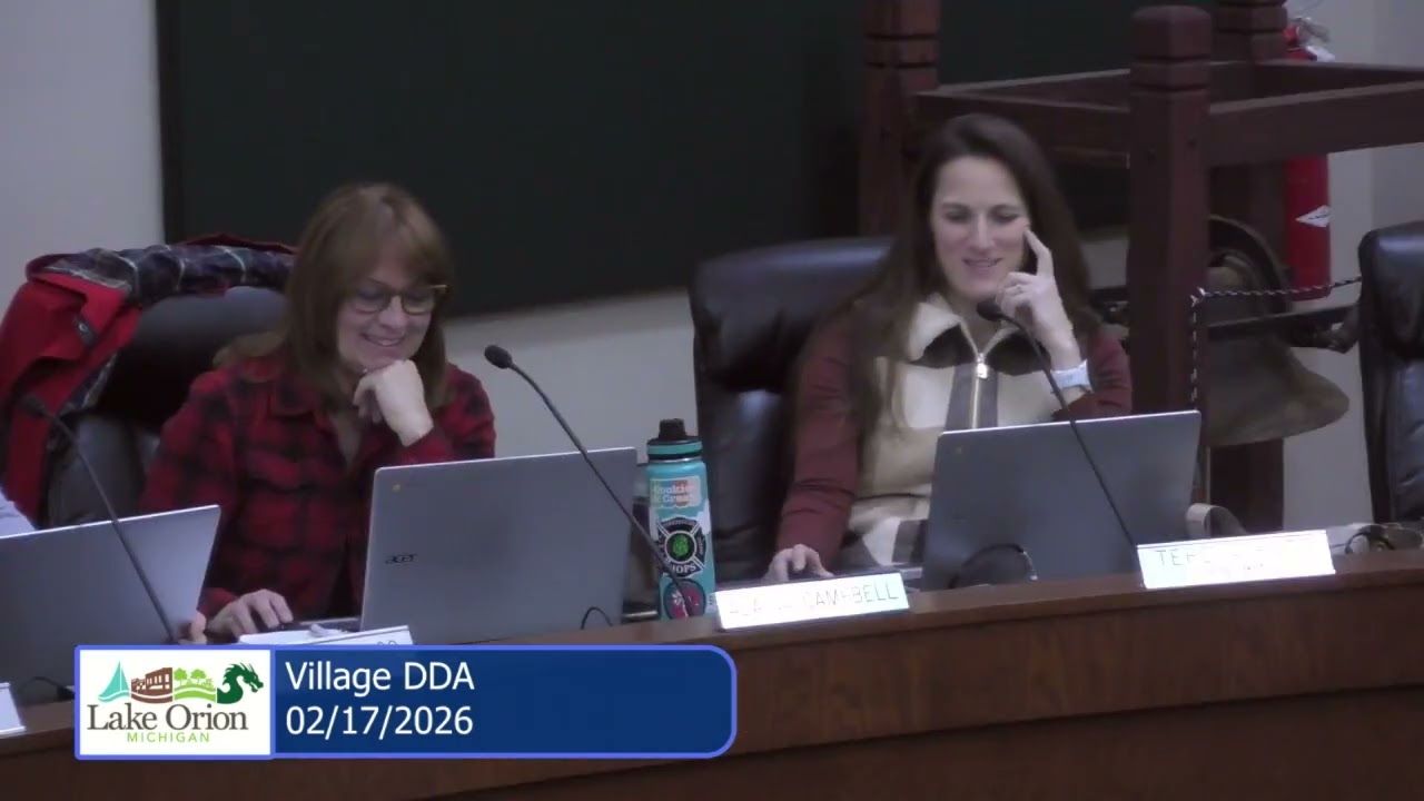 Village of Lake Orion DDA Meeting 2-17-2026