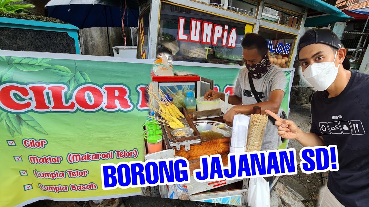BORONG DAN MUKBANG JAJANAN SD!!