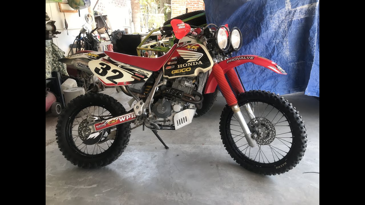 Como cambiar el aceite de una Honda XR400R