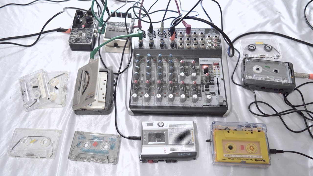Empat Suara | DIY Cassette Tape Loops, Walkman, Boss DD-3, TC Electronic T2