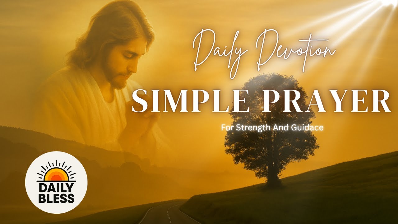 A Simple Daily Prayer for Strength | Isaiah 40:31 and Psalm 32:8 #prayer