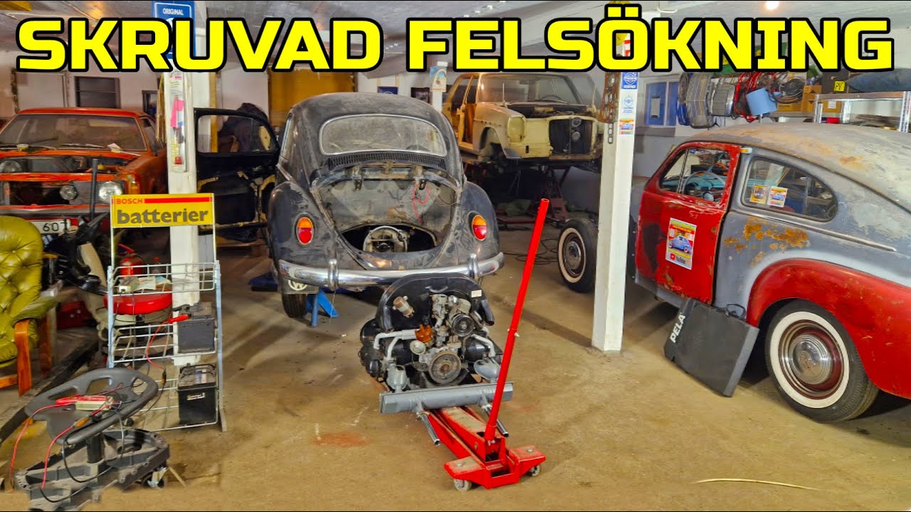 Motorn ur igen. Projekt Skalbaggen.
