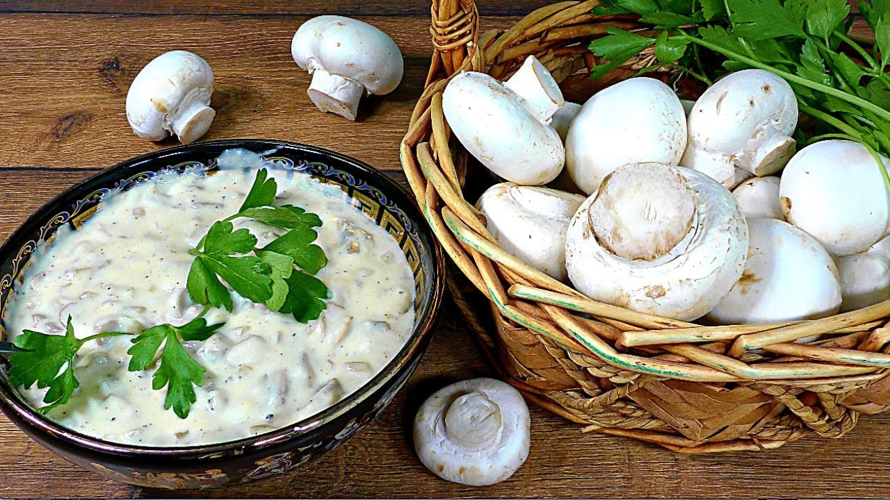 Грибной соус с секретом. Быстро, вкусно!