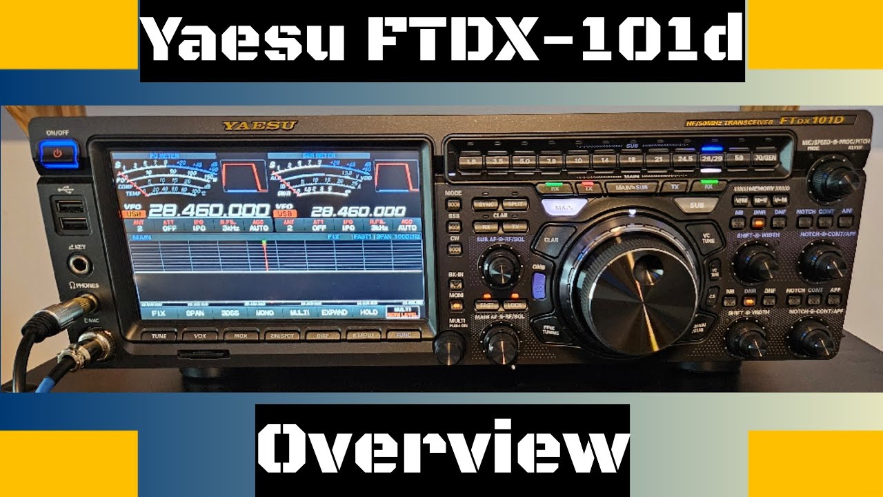 Обзор и первые впечатления Yaesu FTDX-101D