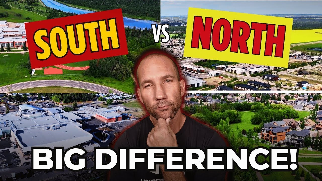 North vs South Red Deer Alberta | Don't Buy Before Watching This?