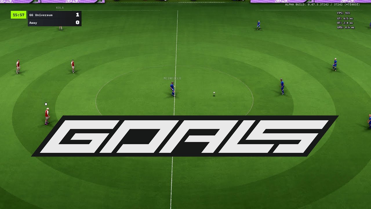 GOALS Free EA FC Alternative - First Time Playing After Receiving Invitation #goals #game #football