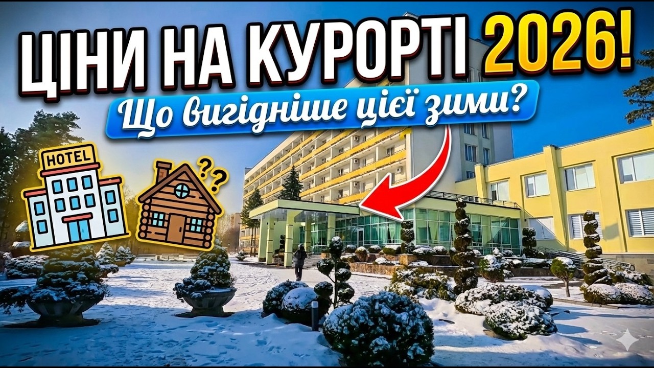 ТРУСКАВЕЦЬ 2026 | Скільки коштує відпочинок взимку?❄️Огляд цін, житла та санаторій ШАХТАР! 4к |