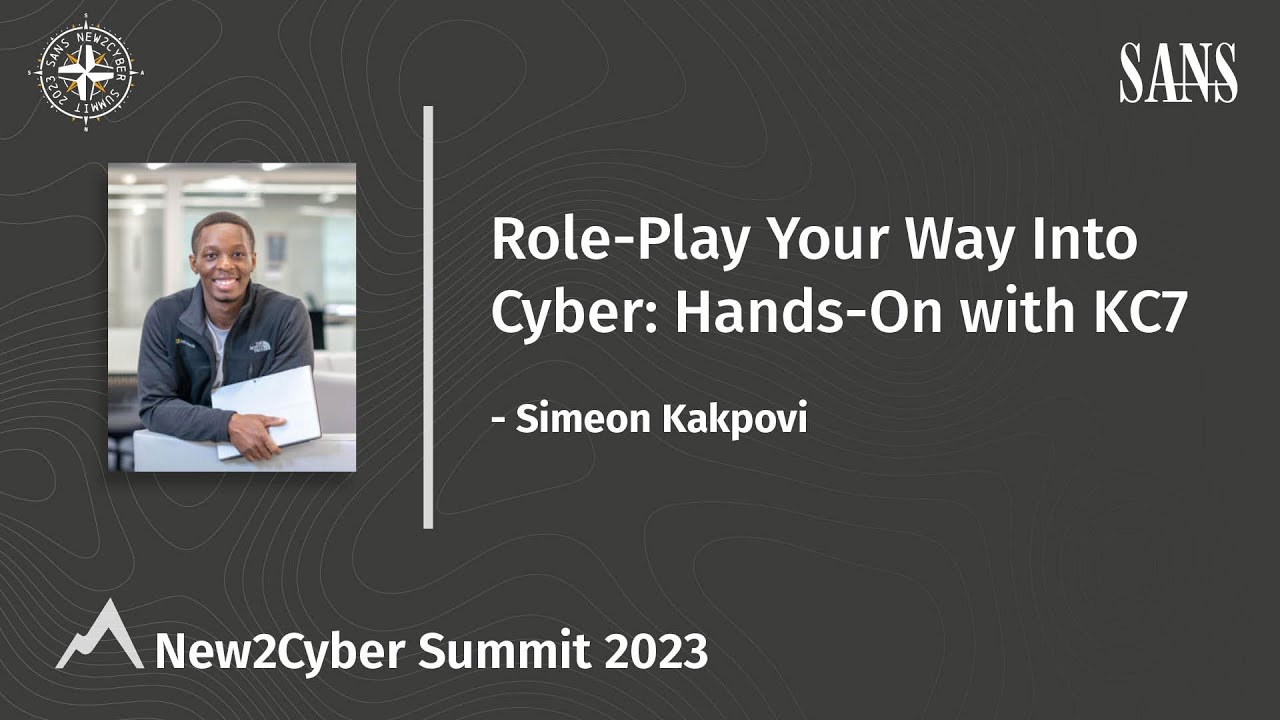 Role-Play Your Way Into Cyber: Hands-On with KC7