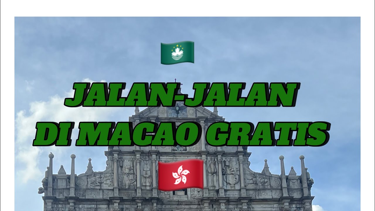 BIS GRATIS MACAU || URUTAN DETAIL HONGKONG MACAU MULAI DARI HZMB HK SAMPAI MENUJU BIS GRATIS