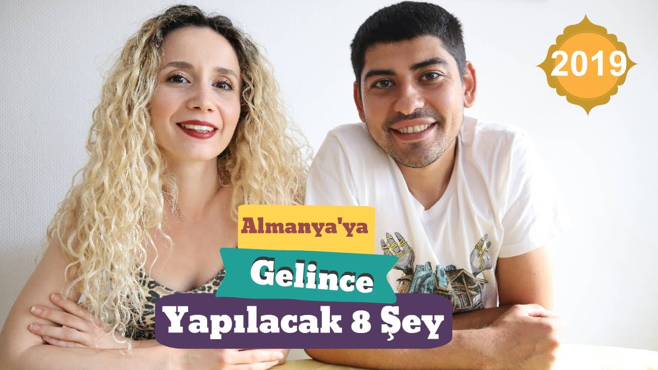 Almanya'ya Gelince Yapılacak 8 Şey | Ev Bulma, İkametgah, Banka Hesabı, Oturum İzni