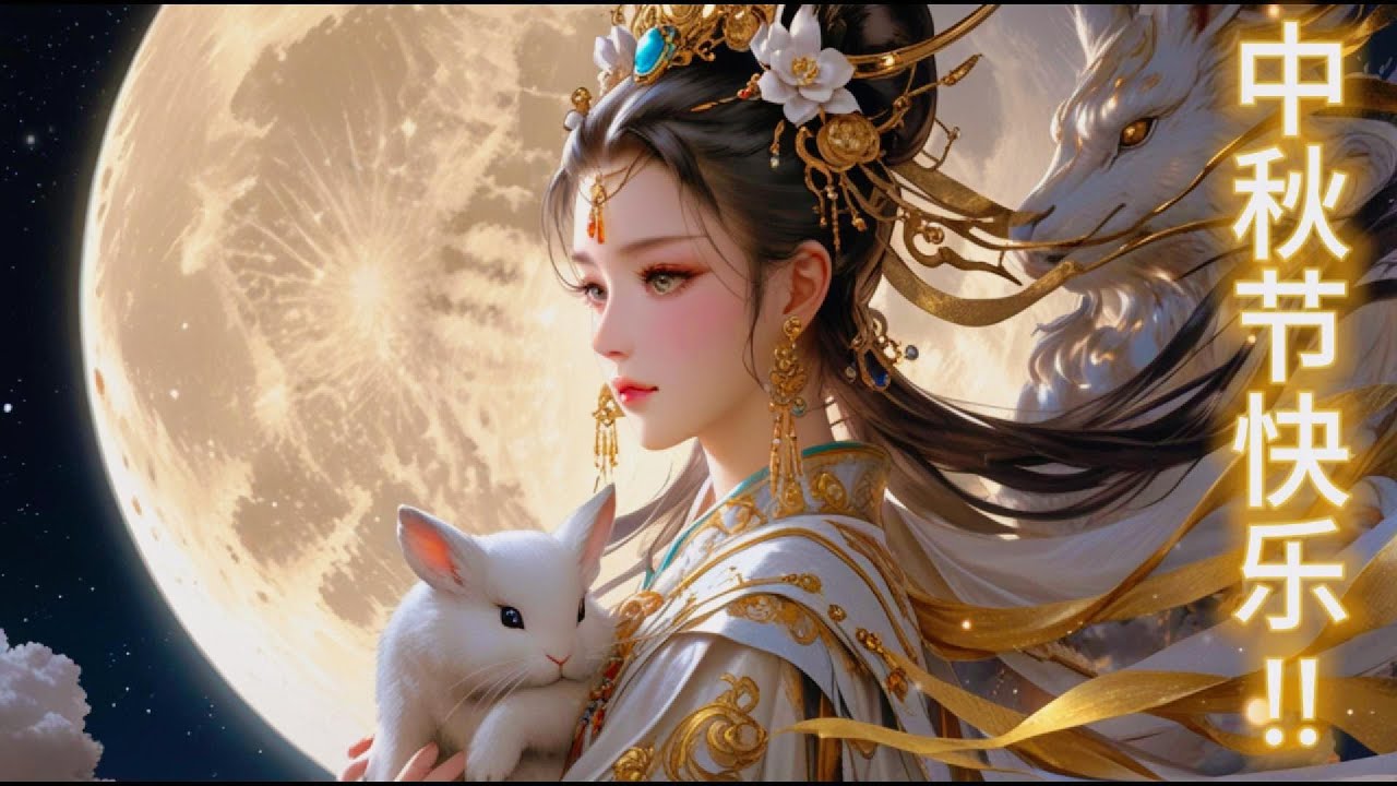 2024 中秋节~嫦娥~中國風音乐 Mid-Autumn Festival Relaxing Chinese Instrumental Music~Chang'e