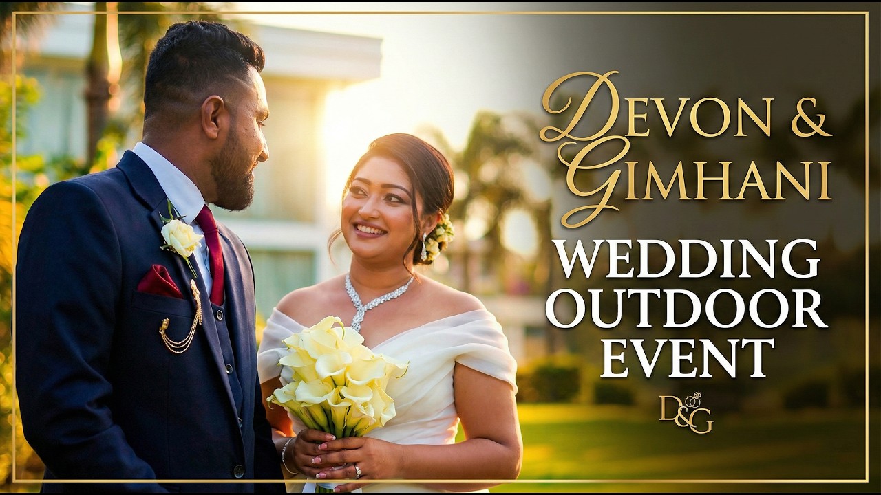 Devon & Gimhani || Wedding Outdoor Event || Video 01