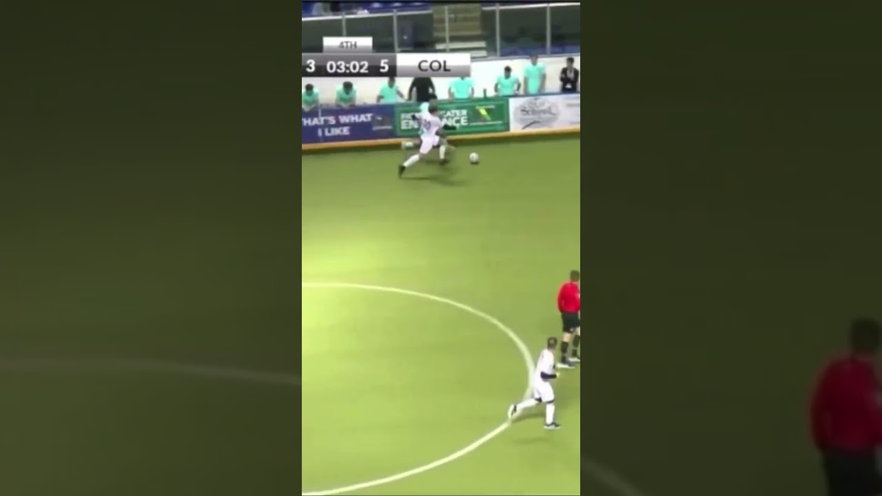 Professional indoor Soccer Defensive Play    Columbus Rapids vs Tampa Bay  #football #messi  #soccer
