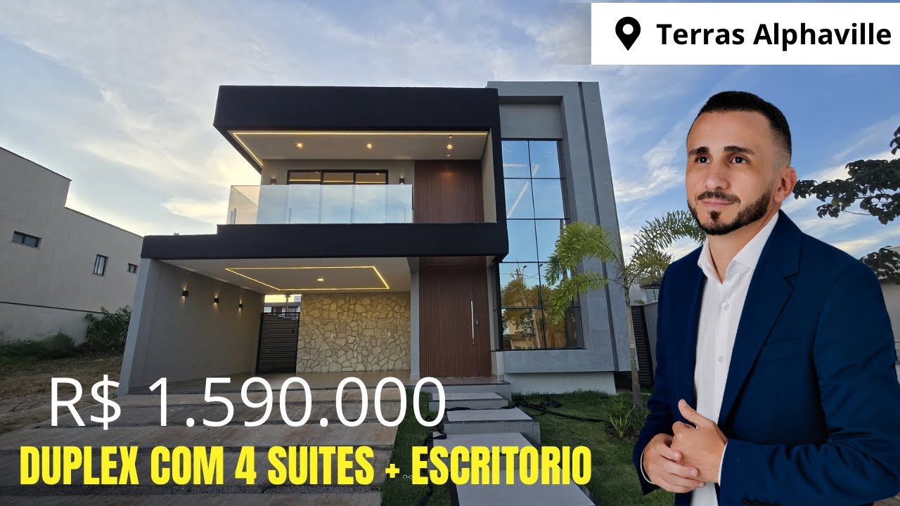 😍Que projeto hein ? 4 suítes + Esc ! Apenas R$ 1.590.000