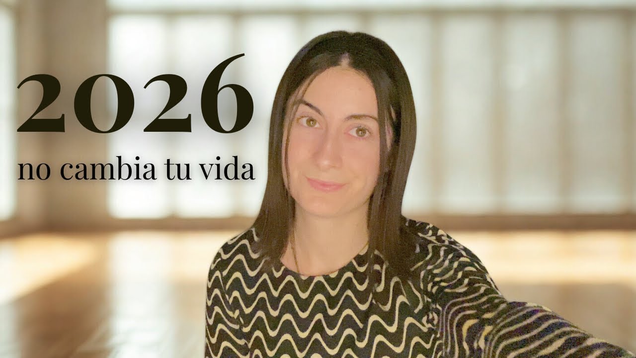 Cambiar de año no transforma tu vida, actuar diferente sí