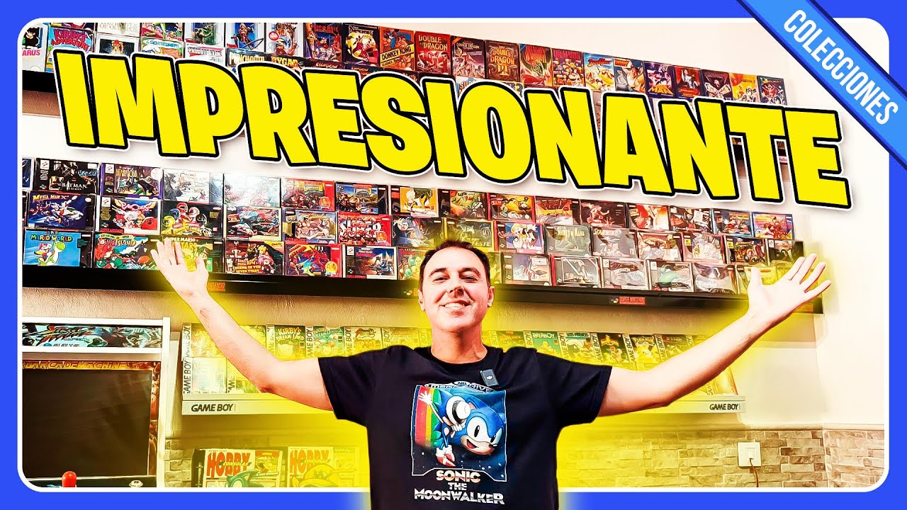 Un ÁTICO ENORME LLENO de VIDEOJUEGOS. La INCREÍBLE COLECCIÓN de Jose Ángel